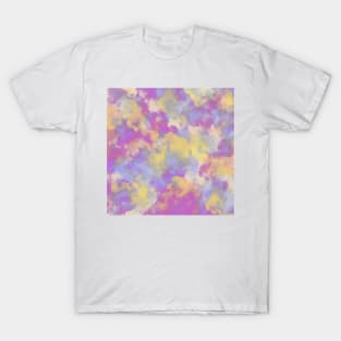 Candy Colored Clouds Abstract Softened T-Shirt